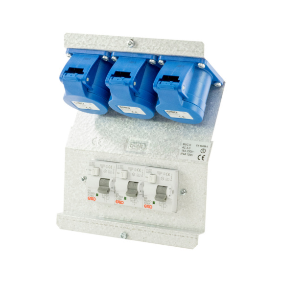 Pistorasiaelementti GARO AC - PIHARASIA PISTORASIAELEMENT. AC 316-3F