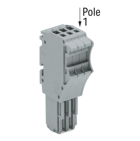 Pistoke X-COM S-Mini - PISTOKE 6-NAP NAAR 1,5MM2 2020-106 WAGO