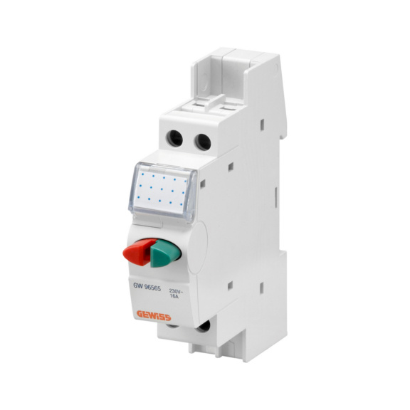 Painike/ohjauskytkin Gewiss - PAINIKE 1S+1A 16A 230VAC PU/VI GW96565