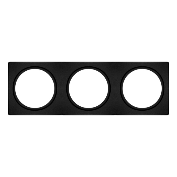  - SPOT FRAME 100X300 3XD68 BK
