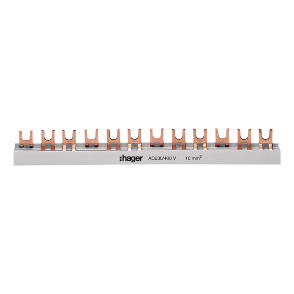 Busbar HAGER - BUSBAR 3-POLE 63A 57 MOD KDN363B HAG