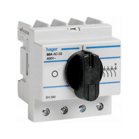  - MAIN SWITCH 4-POLE 80A 0-1 SH280