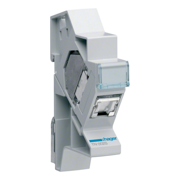 Ethernet ristikytkent&auml;moduuli CAT6 STP - LIITIN CAT6 TN002S RJ45 STP 4KPL DIN