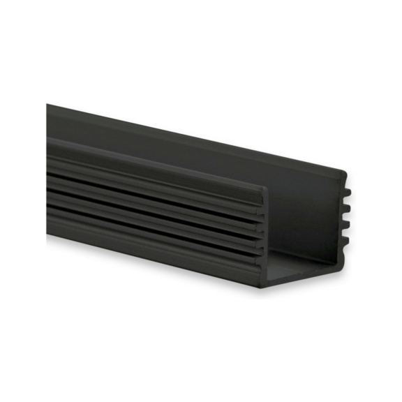 - SURFACE MOUNTING PROF. LED PL5 BK AL 2M