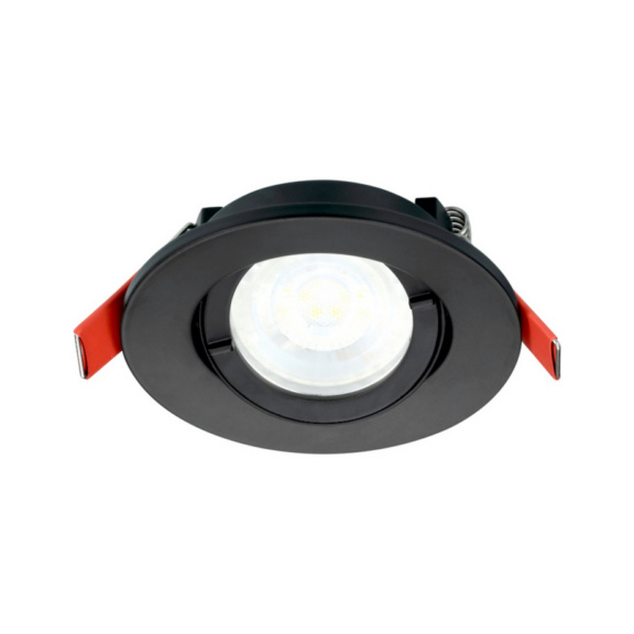  - DOWNLIGHTINSET TREND 75 SW IP44 BK NO-L