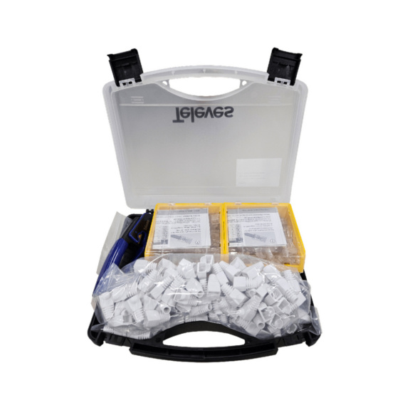 - DATA CONNEC. PACK CAT6 PASS THROUGH+TOOL