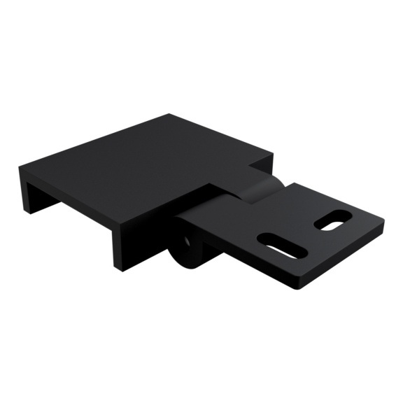  - CORNER BRACKET FLEXLINE 32MM 2PCS BK