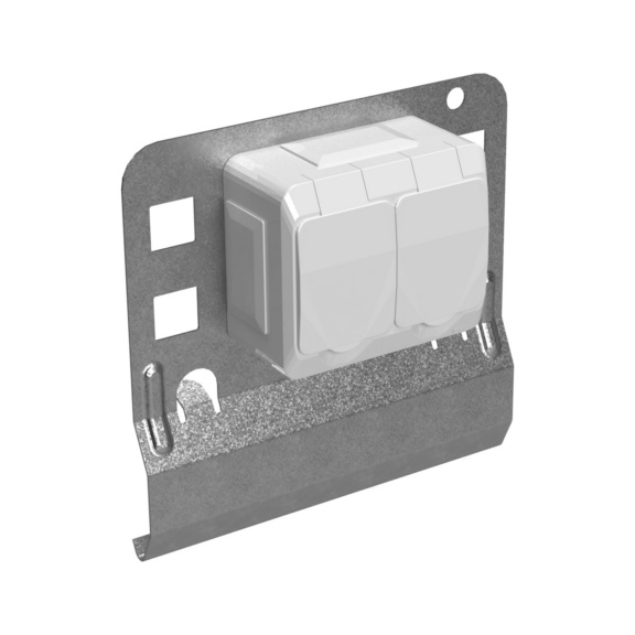  - MOUNT. PLATE WIBE 35S 2-POL PR IP44 HDG