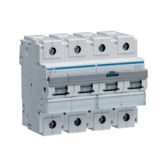 Miniature circuit breaker HMX Hager - MCB HMX440 4X40A C-CURVE 50KA
