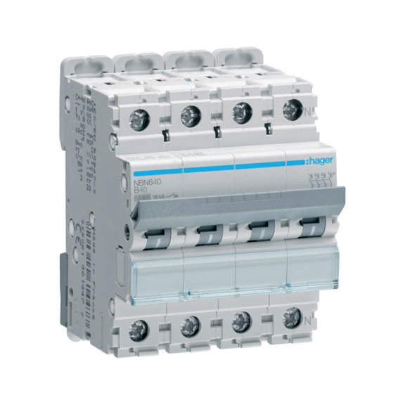  - CIRCUIT BREAKER NBN640 3L+N B-40A 10KA 4