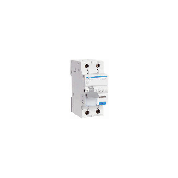 Vikavirtajohdonsuojakatkaisija AFA Hager - VV-JS. 2-NAP C10A 300mA AFA960G