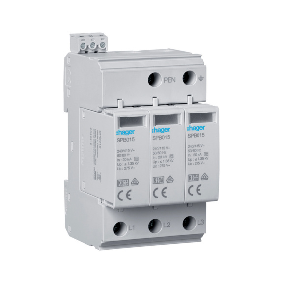  - SURGE ARRESTOR SPB315 3P T2 TNC 1.35KV 2