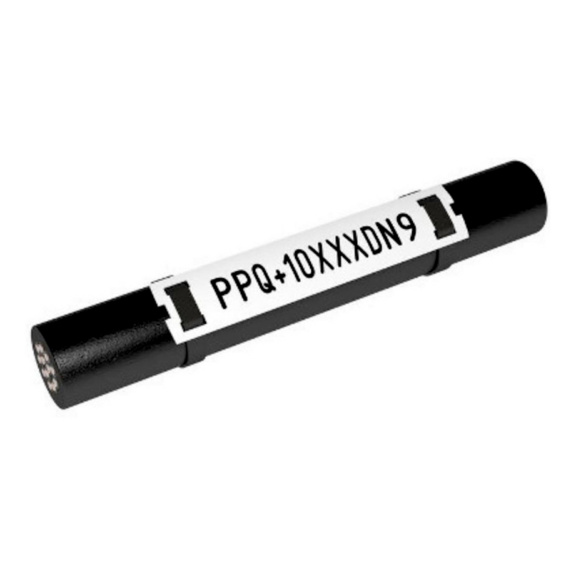 Kaapelimerkki PPQ+ 10x80mm - KAAPELIMERKKI 250KPL 10X80MM PPQ+10 VA