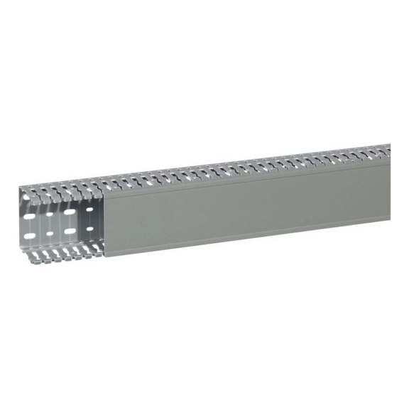 Slotted cable trunking with cut-off groove Trancab - WIRING DUCTS SLIT 80X60 6/6,5/6 2M