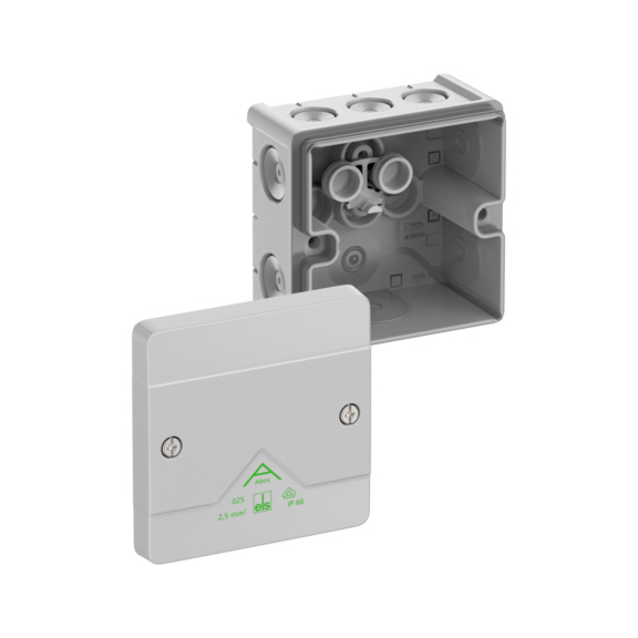 Film junction box ABOX - JUNCTION BOX ABOX 025-L IP66 GY