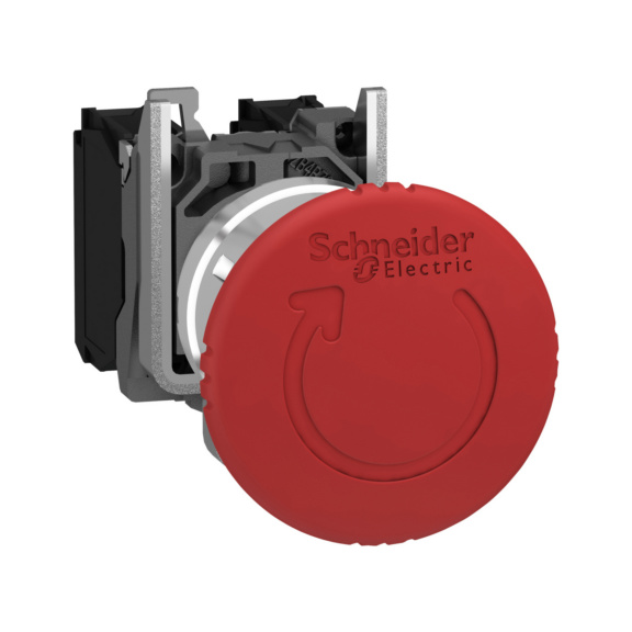 H&auml;t&auml;seis/H&auml;t&auml;katkaisu Harmony XB5 - H&Auml;T&Auml;-SEIS PAINIKE 40MM PU XB4BS84441