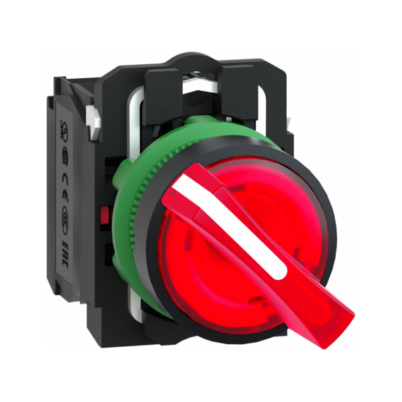  - ILLUMINATED SELECTOR 2-POS RD LED XB5AK1