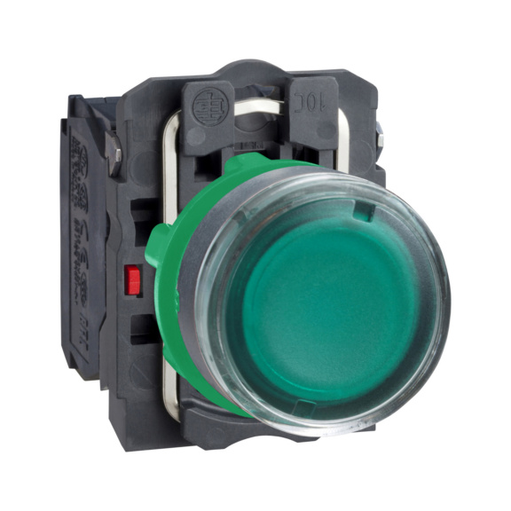 Tasopainike Harmony XB5 - VALOPAINIKE 230VAC 1NO VI XB5AW3345