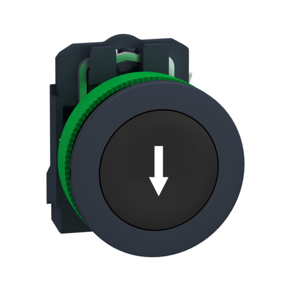  - BUTTON BK WH XB5FA3351 HARMONY