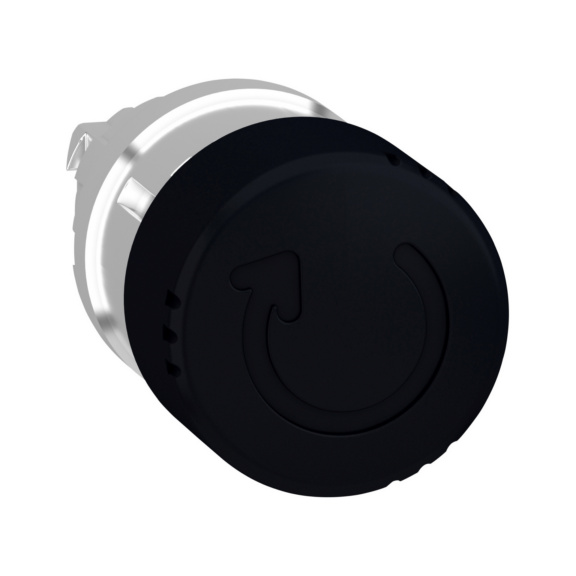Mushroom head Harmony XB4 - MUSHROOM HEAD 30MM BK ZB4BS42 HARMONY