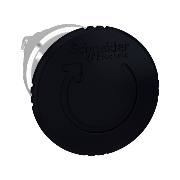 Mushroom head Harmony XB4 - MUSHROOM HEAD 40MM BK ZB4BS52 HARMONY