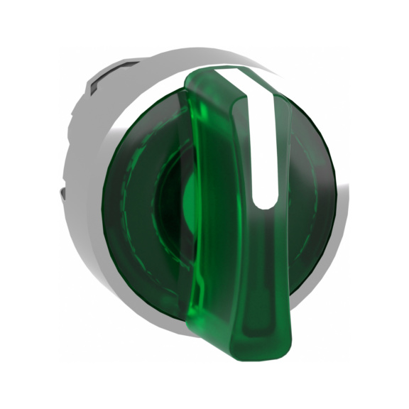  - ILLUMINATED SELECTOR 3-POS GN LED ZB4BK1