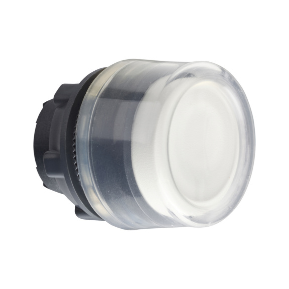  - RUBBER COAT LIGHT PUSH-BUTTON CLEAR WH Z