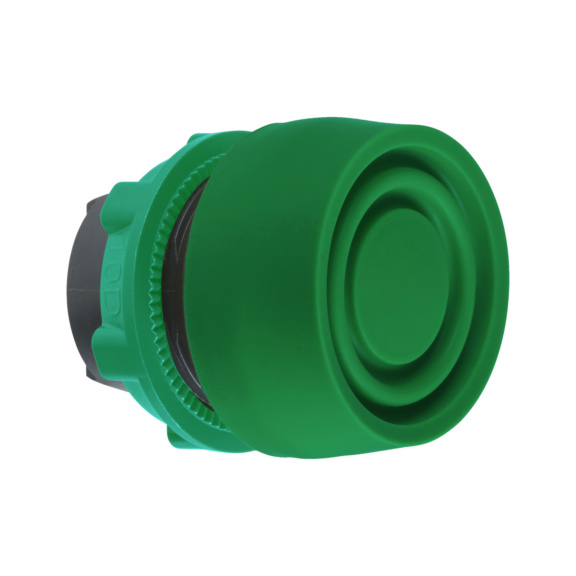 - RUBBER COAT LIGHT PUSH-BUTTON GN ZB5AP3S