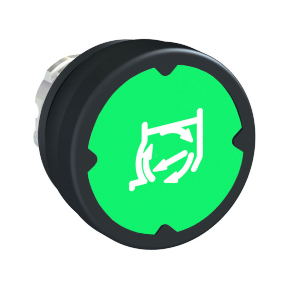  - BUTTON 37MM INDICATOR GN WH ZB4BC38011RA