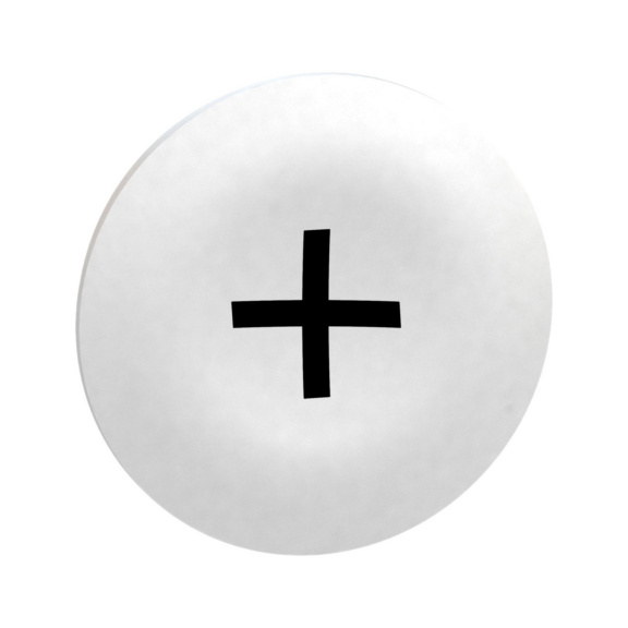  - BUTTON INDICATOR BK WH ZBA7138 HARMONY