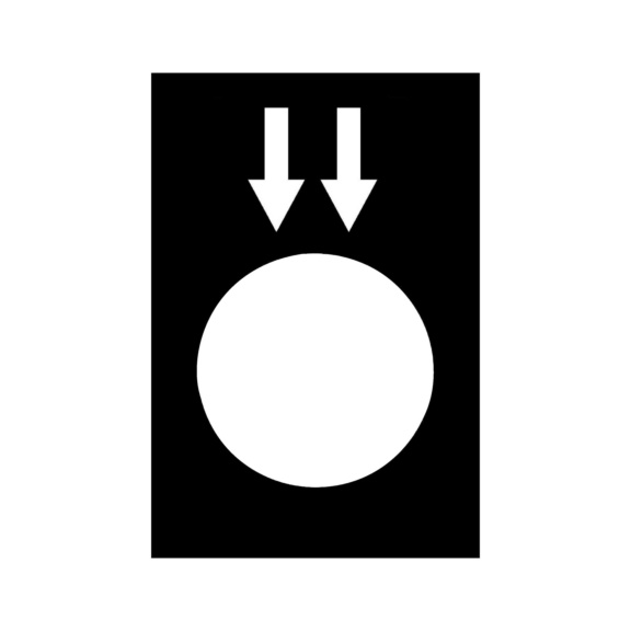 Painike-/merkkivalokilpi XAC