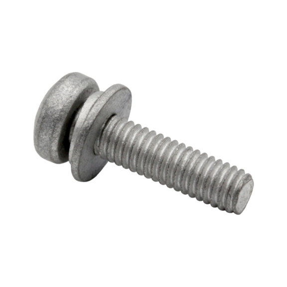 Kombiruuvi jousialuslevy + suora-aluslevy ISO 14583, DIN 6902A, DIN 6905 - KOMBI ISO 14583 4.8 Z4-1 TX DELTA M5X30