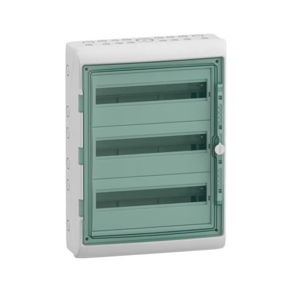 Module enclosure Mureva surface mounted - MODULEC. MUREVA 18MOD 3RIV IP65