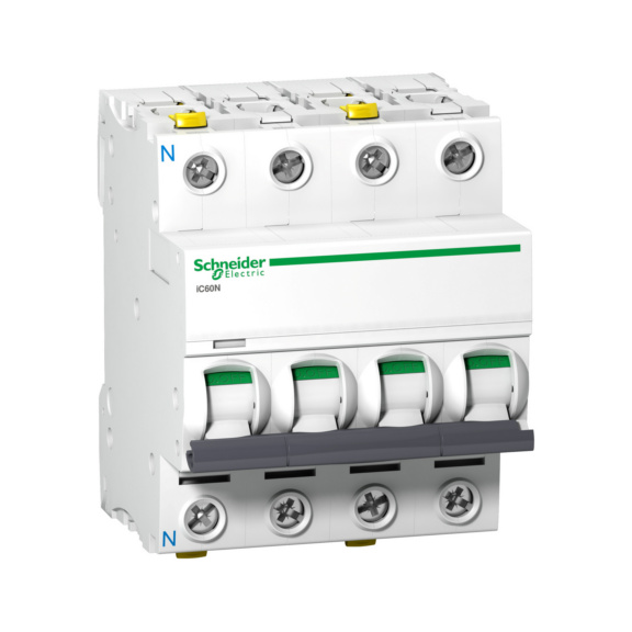 Circuit breaker Acti 9 iC60N - MCB IC60N 3+N-POL C63A
