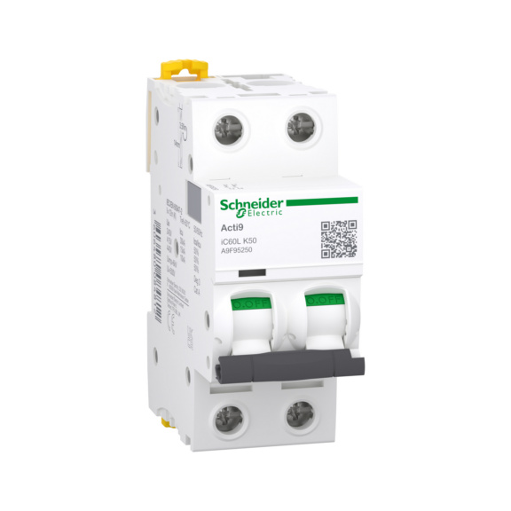 Johdonsuojakatkaisija Acti 9 iC60L - JOHDONSUOJAK. iC60L 2-NAP K50A 15kA