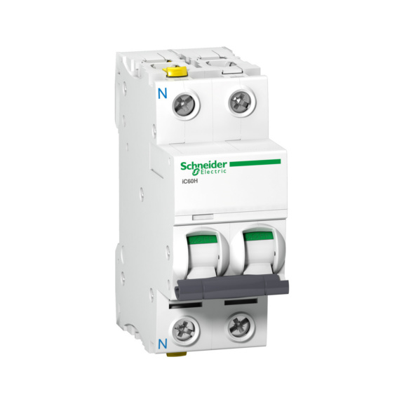 Line protection switch Acti 9 IC60H - MCB IC60H 1-POL+N C10A
