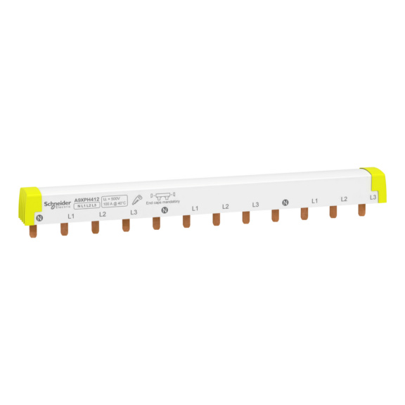 Busbar SCHNEIDER - CURRENTRAIL 4-POL 100A 12 MOD