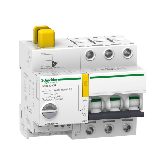 Kauko-ohjausyksikk&ouml; Acti 9 Reflex iC60 - KAUKO-OHJAUSYKS. SMARTL iC60N 3-NAP C25A
