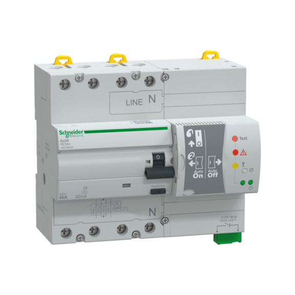  - RCCB ACTI9 REDM 4-POL 40A 30MA A