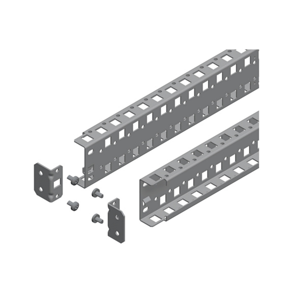 Asennuskisko Spacial SM - AS. KISKOT 2RIVI 1000MM 2KPL