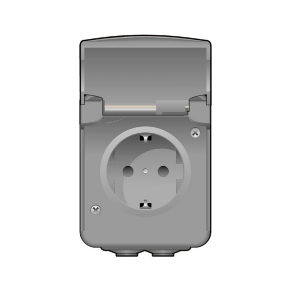 Pintapistorasia IP44 AquaBest - PISTOR. AQUAB 1S/16A/250V/IP44 PPR 0X HA