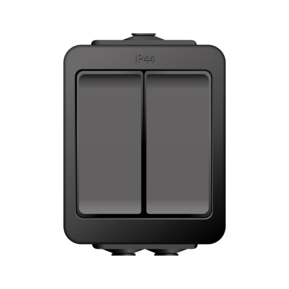 Pintakytkin IP44 AquaBest - KYTKIN AQUAB 5/10A/250V/IP44 PPJ 0X MU