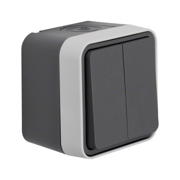 Pintakytkin IP55 W.1 - KRUUNUKYTKIN 5/10A 250V IP55 PPJ HA