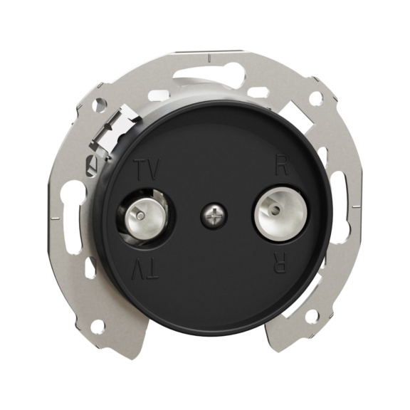 Antenna outlet Renova - ANTENNA OUTLET R/TV S1T BK RENOVA