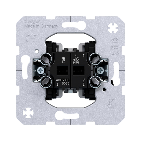  - ROCKER SWITCH BODY 5/10A 250V UJ 0X
