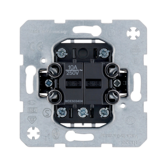  - ROCKER SWITCH BODY 4X1 10A 250V UR 0X