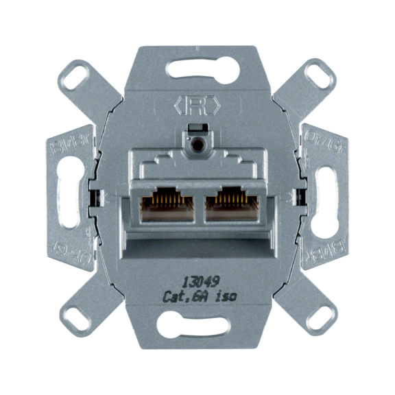  - TELE OUTLET 2XRJ45 CAT6A BIG STP