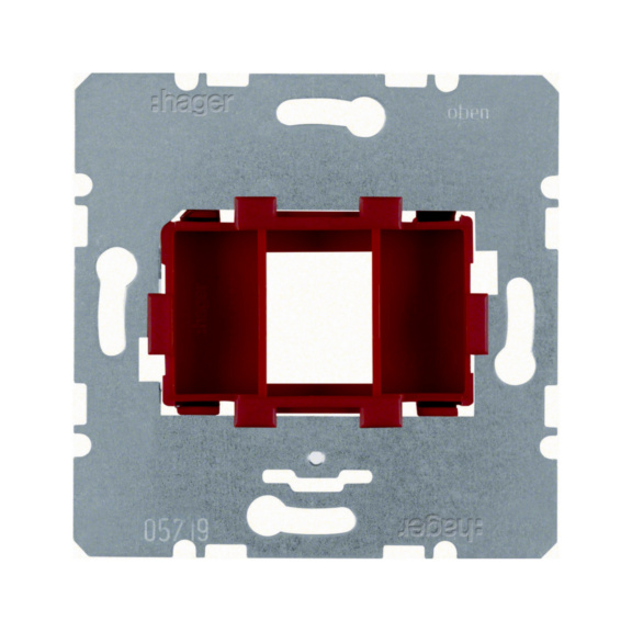  - TELE OUTLET FRAME 1G RJ45 KEYSTONE RD