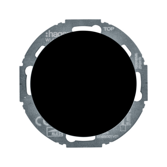 - DIMMER 1G 100W LED + COVER 100&deg; BK