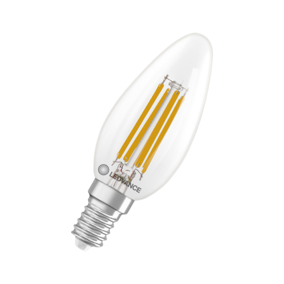 LED-kynttil&auml;lamppu CLASSIC B LED PERFORMANCE DIM kirkas E14 - LED-LAMPPU CLB 5,9W/830 806lm E14 DIM CL